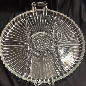 G
Vintage glass platter